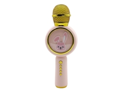 Microfone Karaoke 3-6 H- Rosa