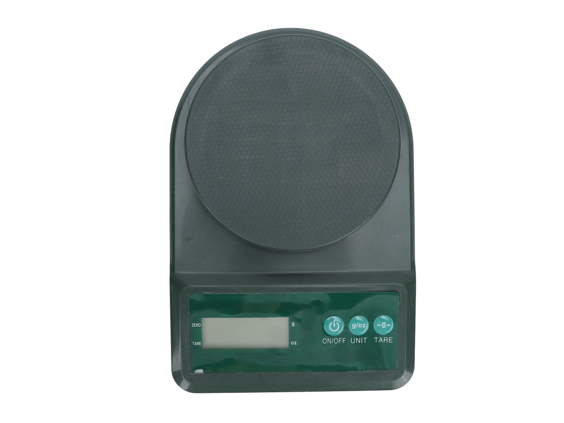 Báscula de cocina digital multifuncional de alta precisión de 5 kg para pesar alimentos, ideal para repostería dietética y cocina.