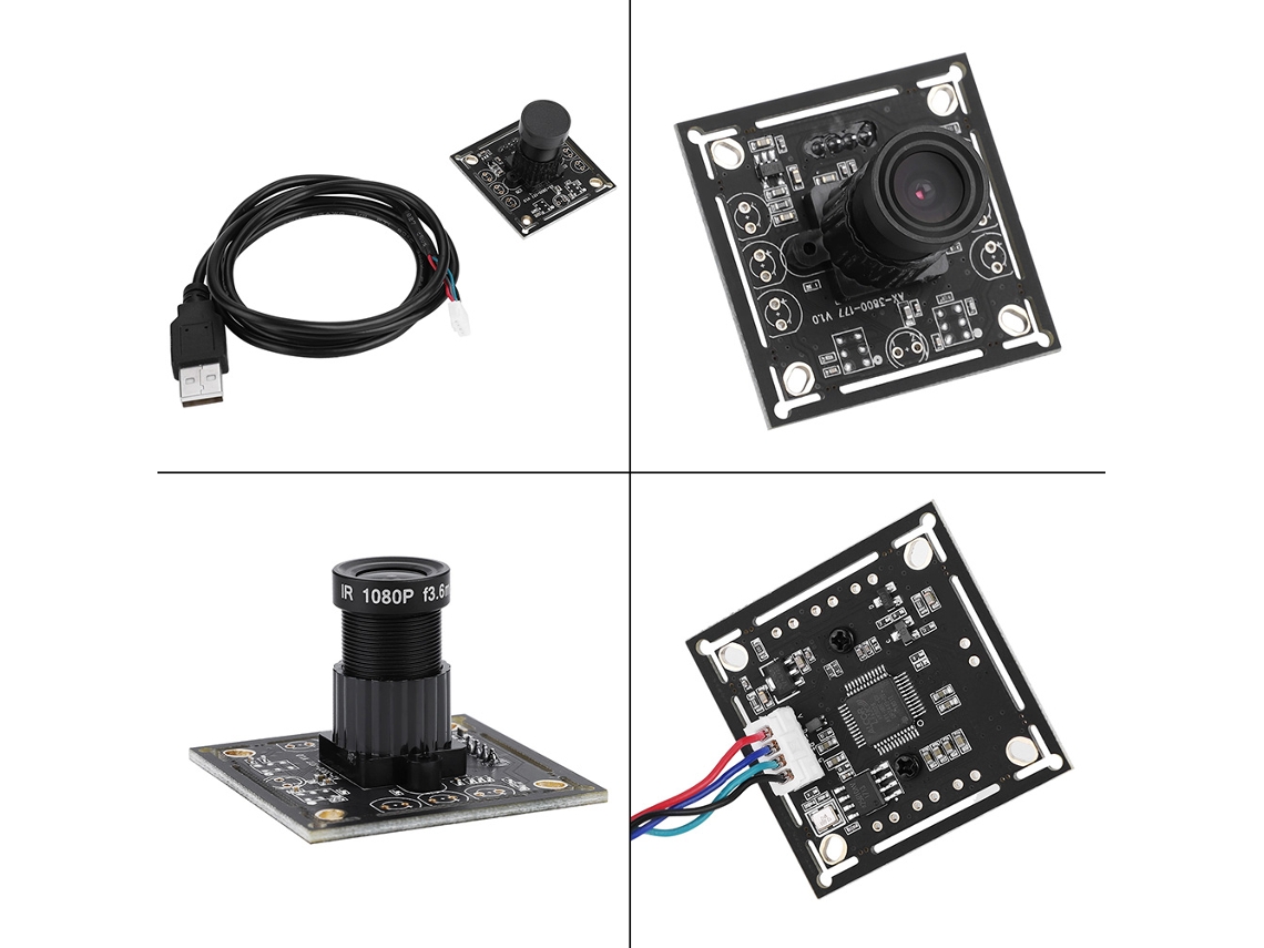 2026as-módulo De Cámara Usb Hd 720p 1.0mp 1280x720 Mjpeg Para Sistemas De Seguridad