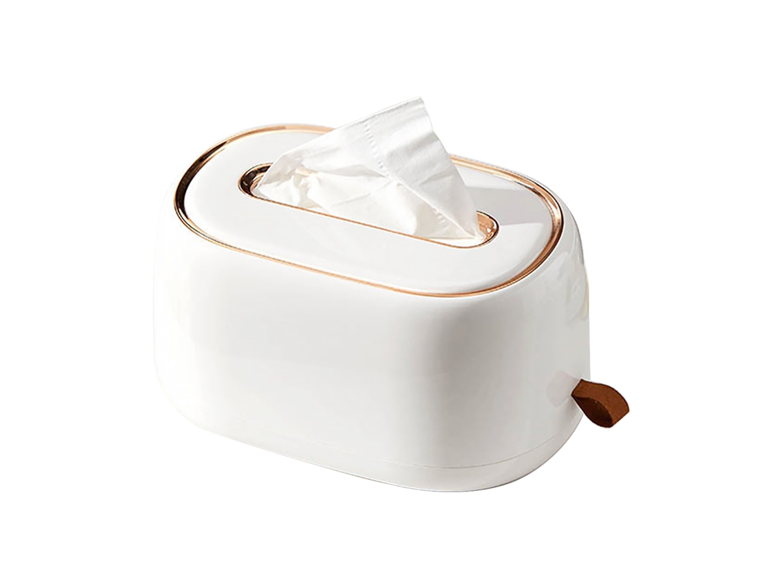 Dispensador de toallas de papel con resorte para el hogar y el coche.