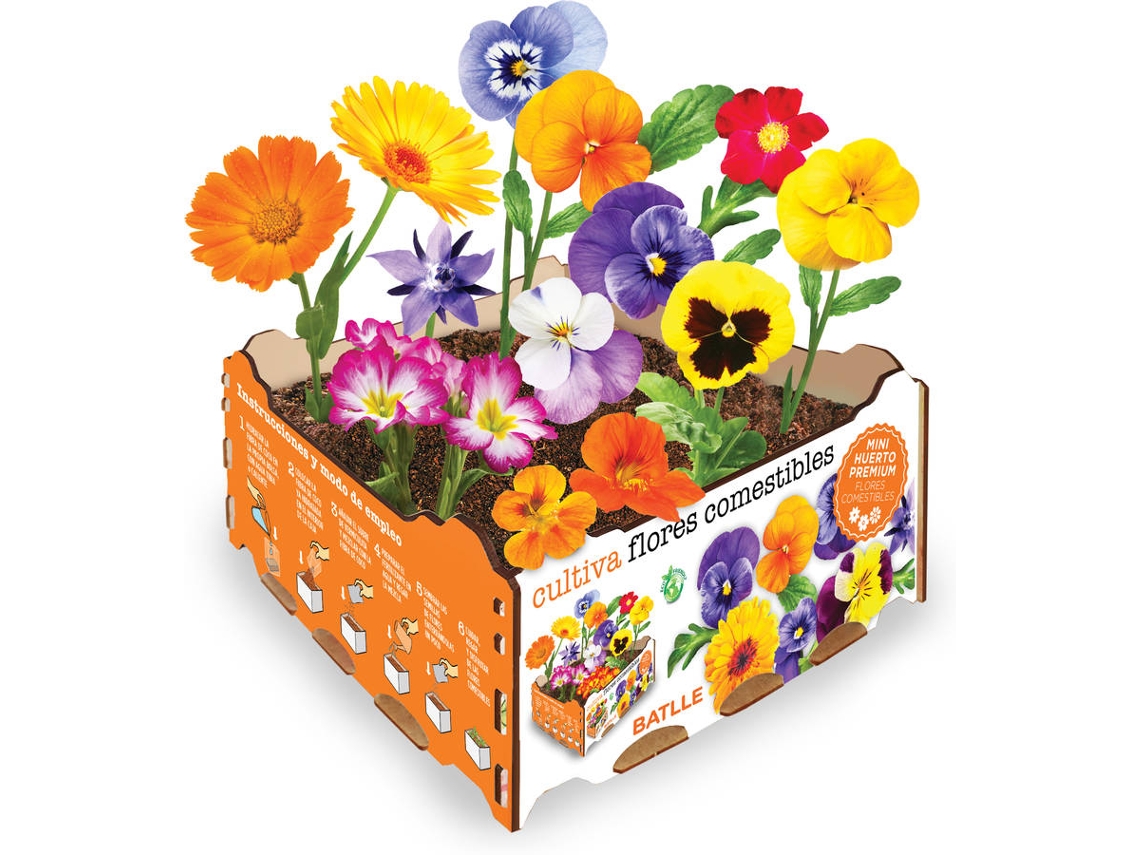 Huerto Urbano BATLLE Flores Comestibles