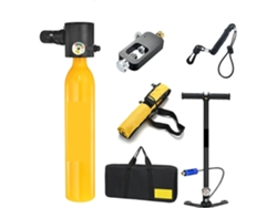Minibotella De Buceo De 0,5 L. Nueva Botella De Oxígeno Para Instrucción De Buceo.