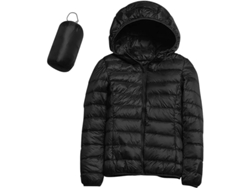 2026-chaqueta De Plumas Ligera Para Mujer Con Capucha, Empaquetable Y Resistente Al Viento, Ideal Para Viajes Con Bolsa De Almacenamiento