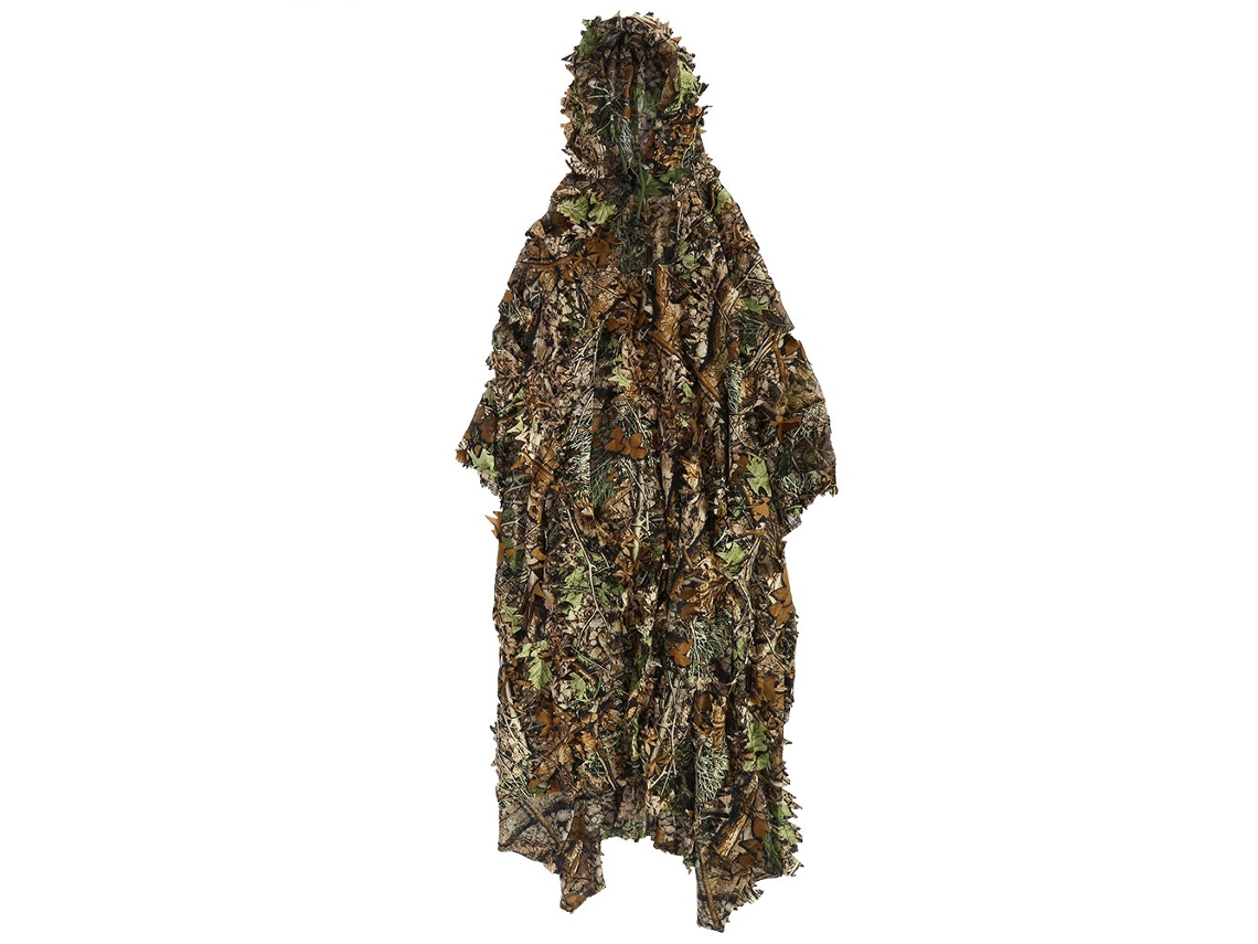Sábana De Camuflaje 3d Para Traje De Entrenamiento De Francotirador En La Jungla (capa).