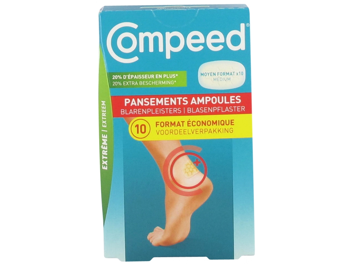Curativo para Ampollas Medianas Extreme Size 10 COMPEED