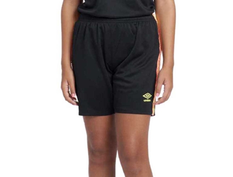 Calção UMBRO Shorts Axis Knit Preto 8-10 Years Rapaz