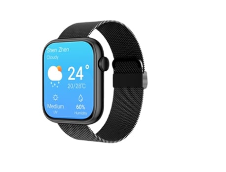 Reloj inteligente con termómetro de llamada Bluetooth de 1,85 pulgadas compatible con 100 teclas giratorias deportivas para hombre reloj inteligent...
