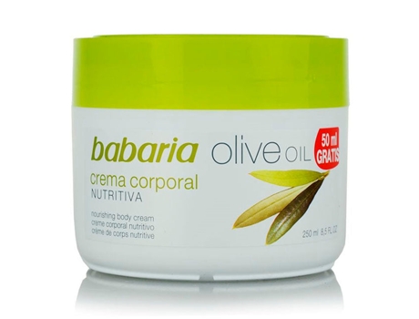 Crema para Cuerpo con Aceite de Oliva Nutrición Profunda