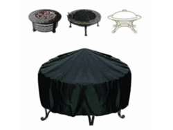 Protector Redondo Para Hoguera Oxford 210d Impermeable Anti-polvo Anti-uv Ajuste Personalizado 77*77*70cm
