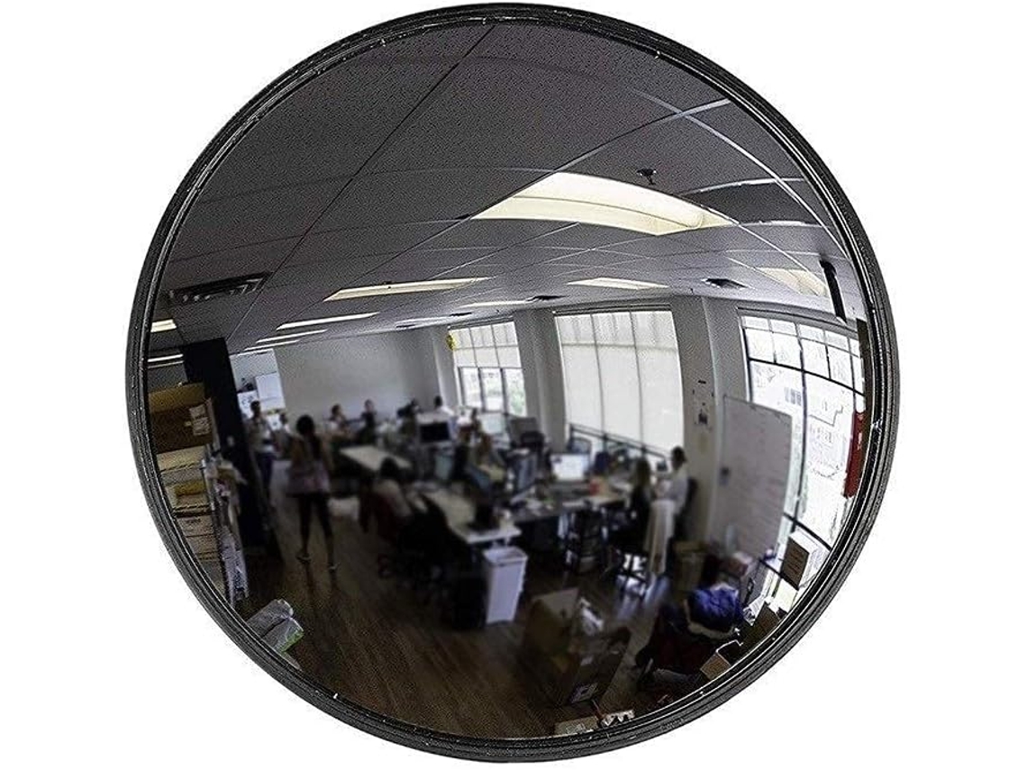 Espejo Antirrobo De 15 Cm/21 Cm/30 Cm, Convexo, De Seguridad Para Lentes De Monitores Grandes.