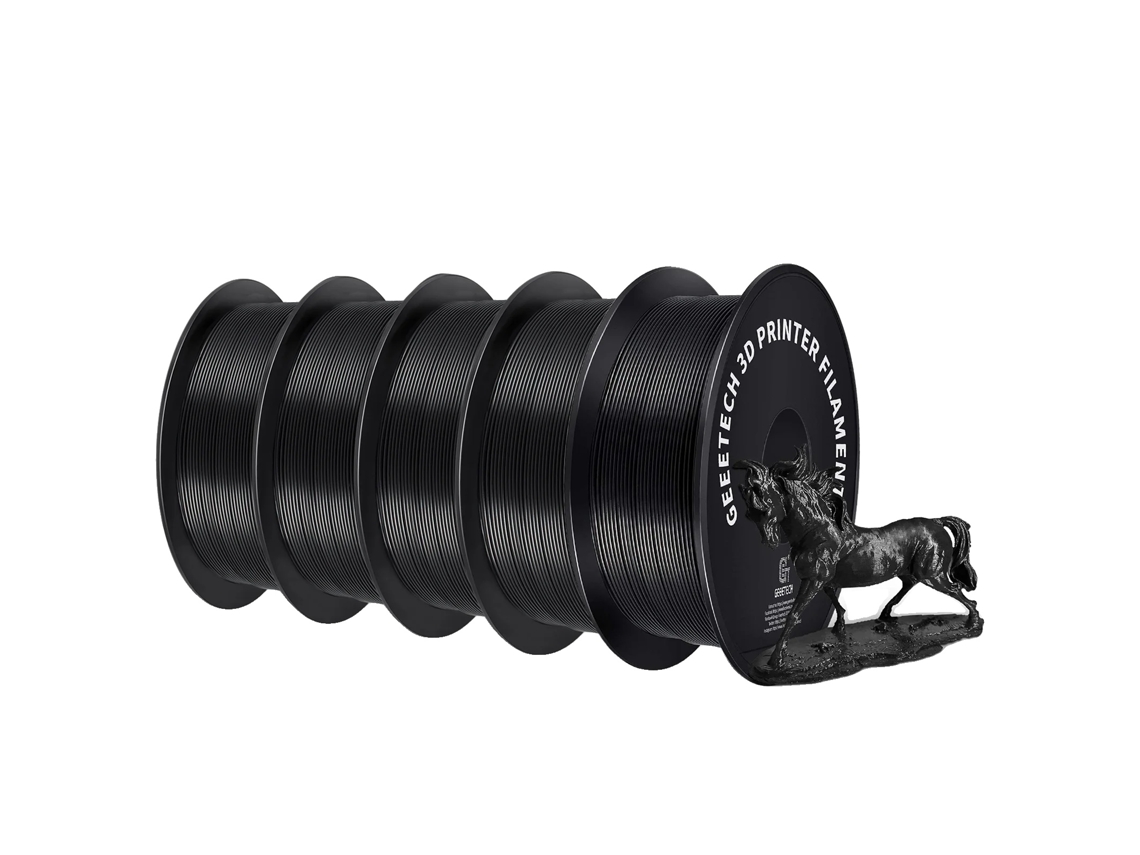 Filamento para impresora 3D, PLA, compatibilidad versátil, OEM negro