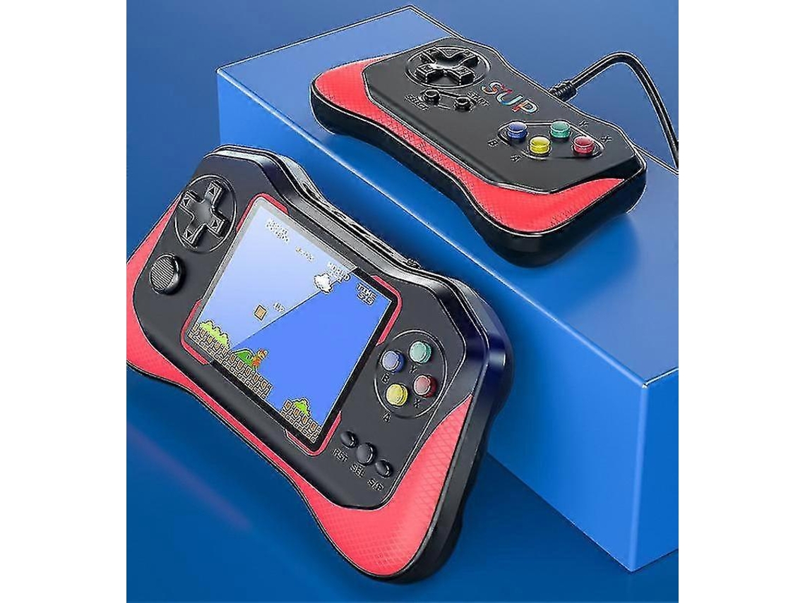 Consola De Juegos Portátil Mini Reproductor Retro Precargado Con 500 Juegos Para 2 Jugadores