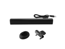 Altavoz (tarjeta De Sonido Integrada Controlada Por Usb) Altavoz Portátil Pequeño Para Laptop Ps4 Computadora Juego Negro
