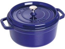 Cacerola STAUB (Azul - Hierro Fundido - 24 cm)