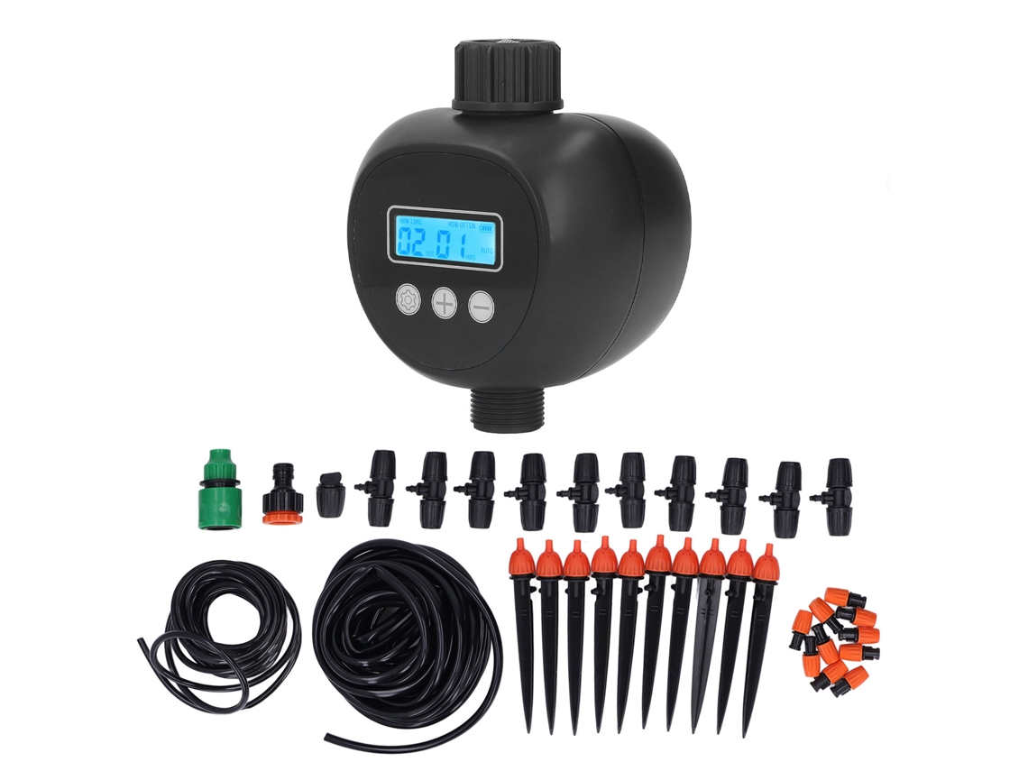 Controlador De Riego Automático Con Pantalla Táctil, Rosca G3/4, Temporizador, Jardín Inteligente