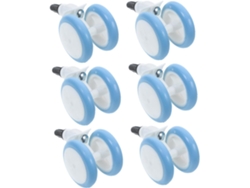 Ruedas Para Cochecitos De Bebé, Ruedas Giratorias Universales, Silenciosas