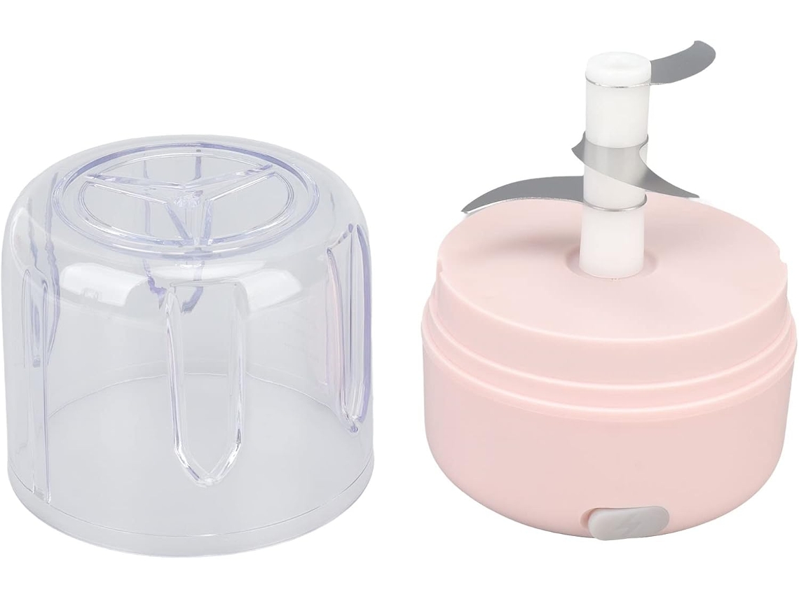 Mini Picadora Eléctrica De Ajos, Procesador De Alimentos De Alta Capacidad Y Eficiente Para Picar Rápidamente.