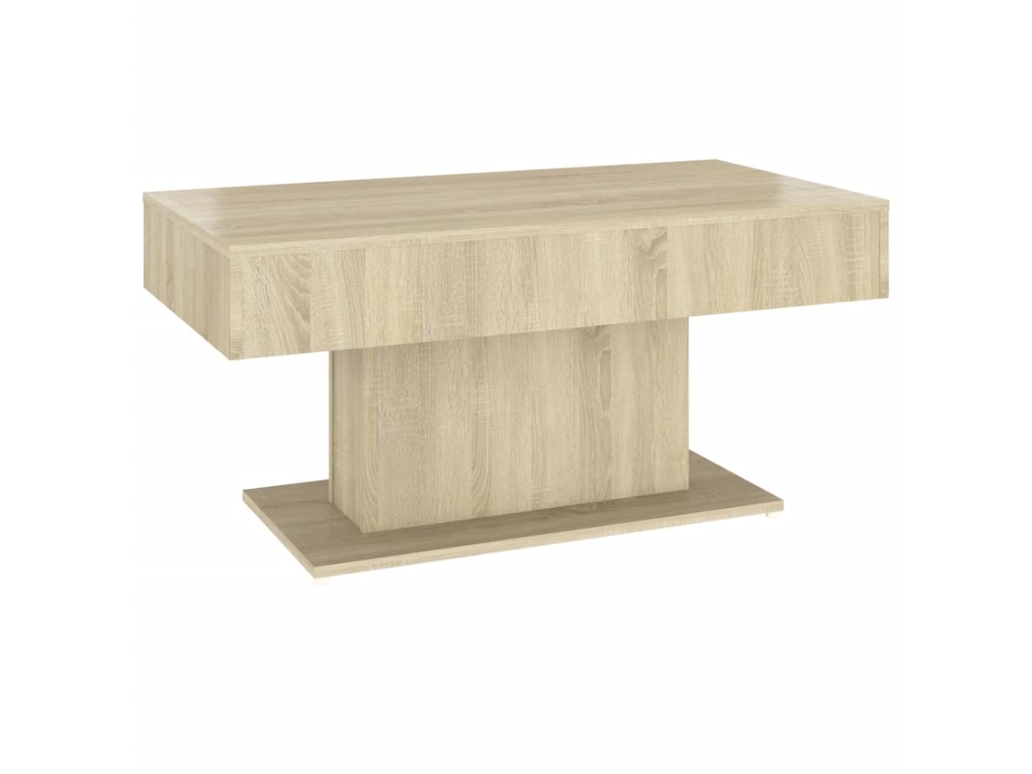 Mesa de centro derivada de madera de roble Sonoma (96x50x45 cm) MAISON EXCLUSIVE