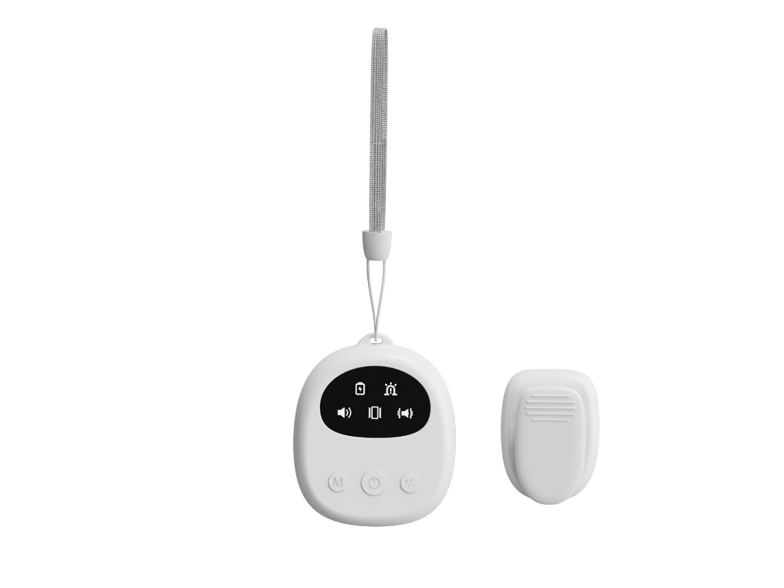 Alarma de enuresis recargable Eifson con sonido y vibración, 3 modos de recordatorio