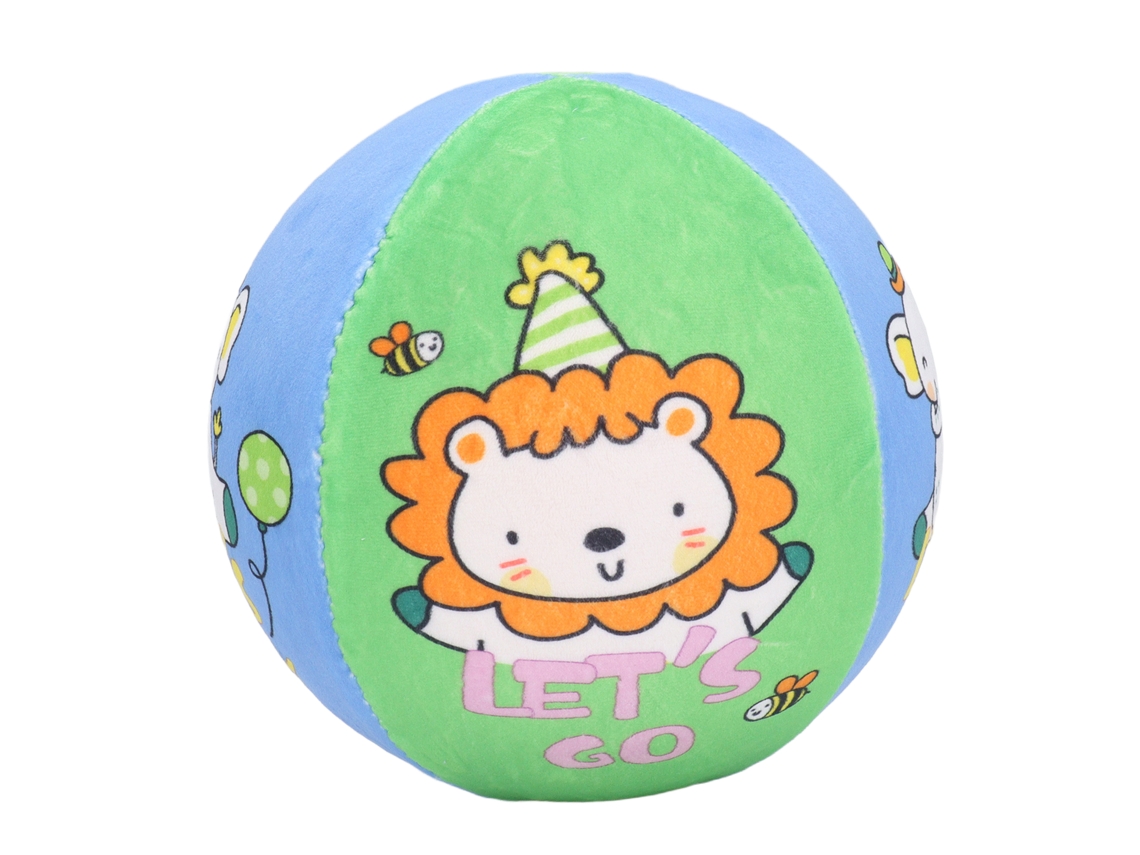 Ats-pelota Silenciosa Para Niños Balón De Baloncesto Callado Juguete Para Bebés Resistente Color Azul Verde