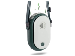 Ventilador de cuello portátil, ventilador personal, funciona con pilas, recargable por USB, 3 velocidades, mini aire acondicionado portátil Coolingverushion