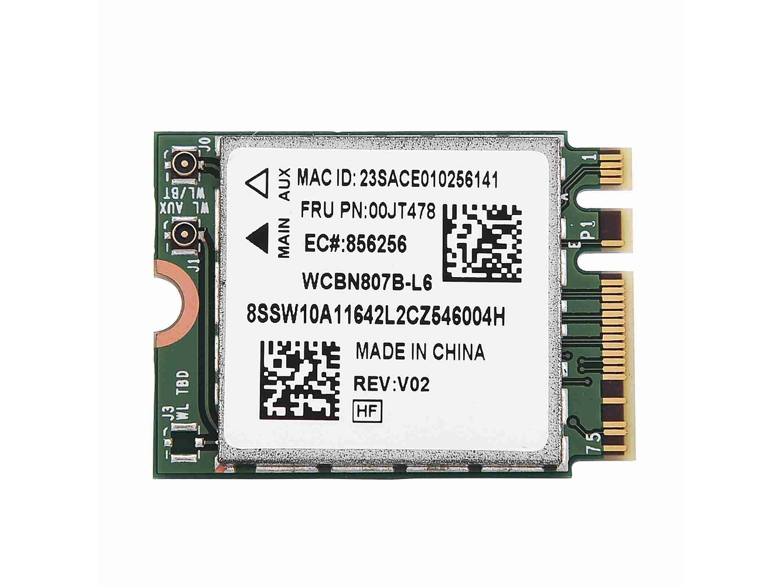Tarjeta inalámbrica Bluetooth 2 en 1, banda dual, 2,4 GHz y 5 GHz, para Lenovo Thinkpad Golden Light