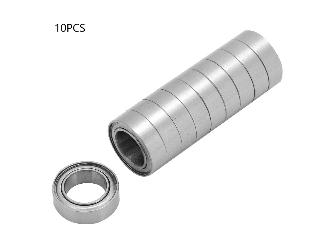 10 peças Smr138zz Deep Trilho Sphere Rollers 8*13*4mm Sealed Duplo Steel Side