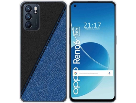 Carcasa Oppo Reno 6 5G TUMUNDOSMARTPHONE Cuero 02 Multicolor
