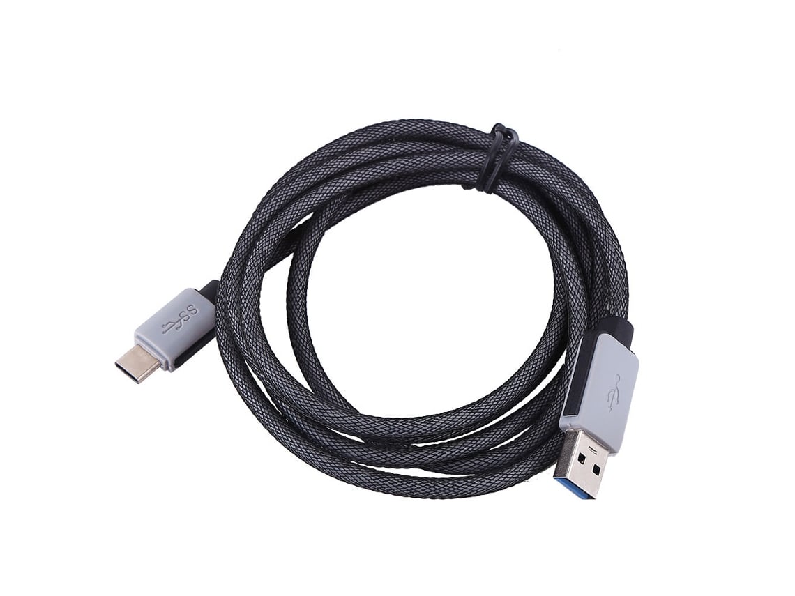 Cable De Datos (carga Rápida Y Sincronización De Datos) Cable De Datos Trenzado En Red Usb3.1 Tipo-c (1.5 Metros)