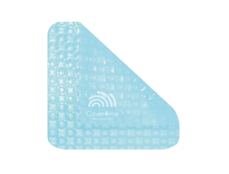 Cobertor Térmico COVER4ME Transparente Burbuja Diamante OXO 500 Micras Ancho 4,00m x Largo 11,00m sin Ribete