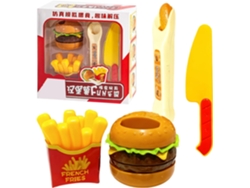 Juego de comida rápida | Comedero automático extraíble | Juego educativo de comida | Ki Vayotoy