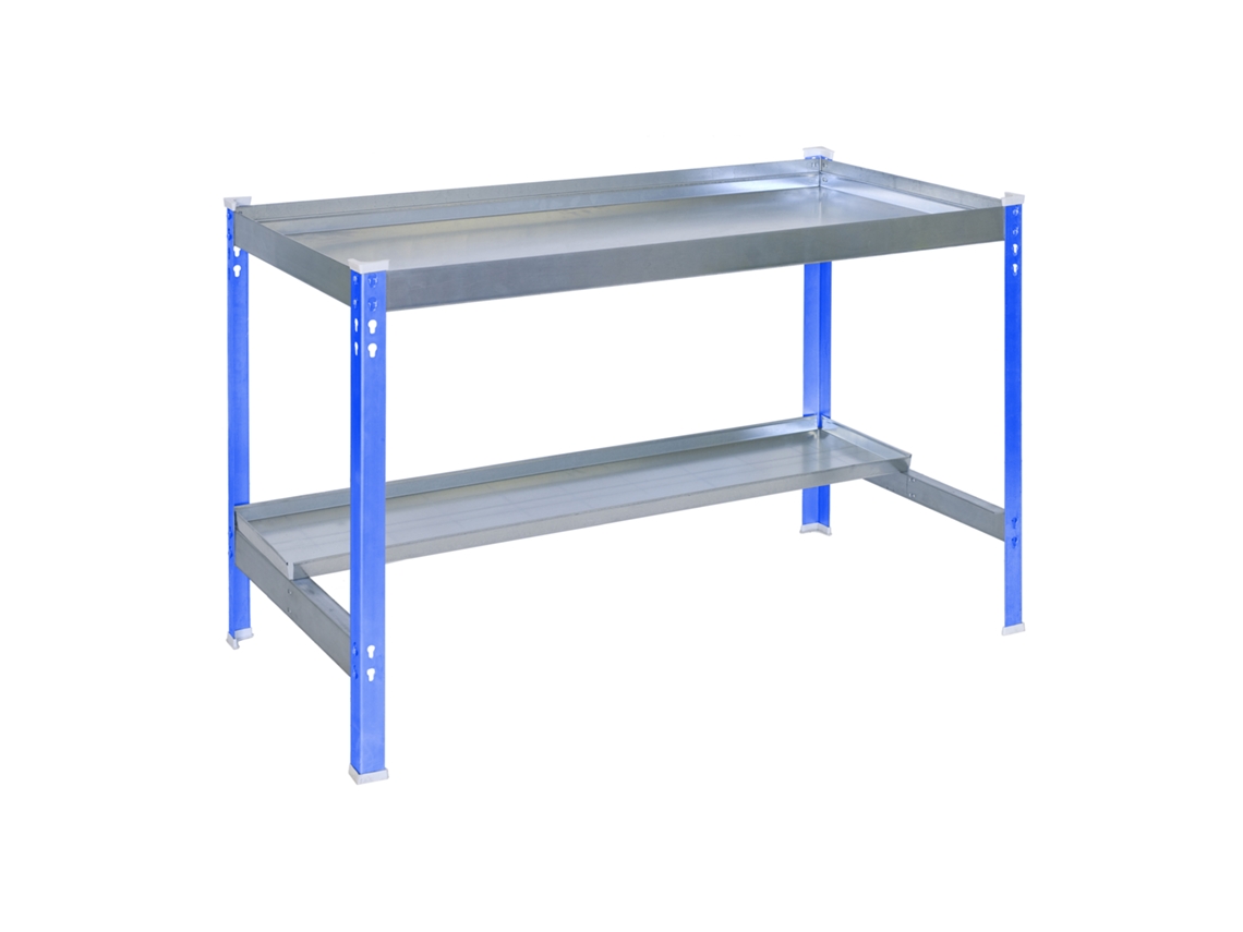 Simongarden Escritorio 1500X600 Azul/Galva SIMON RACK