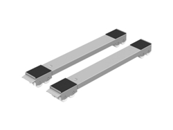 2026-set De 2 Rodillos Transportadores Para Lavadora Refrigerador Secadora Con 24 Ruedas Ajustable 300kg