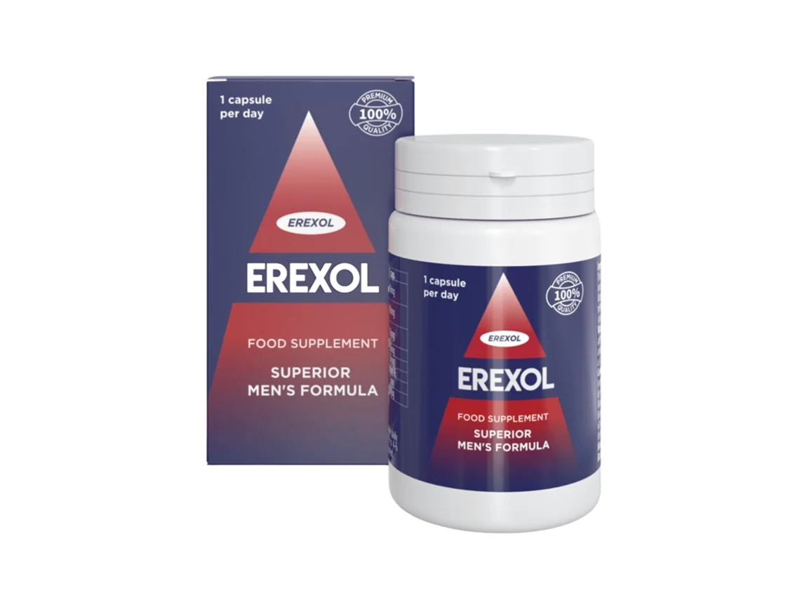 Erexol Cápsulas Para La Salud Masculina