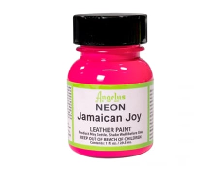Pintura Cuero Y Polipiel Angelus Neon 29,5 Ml (Jamaican Joy 122)