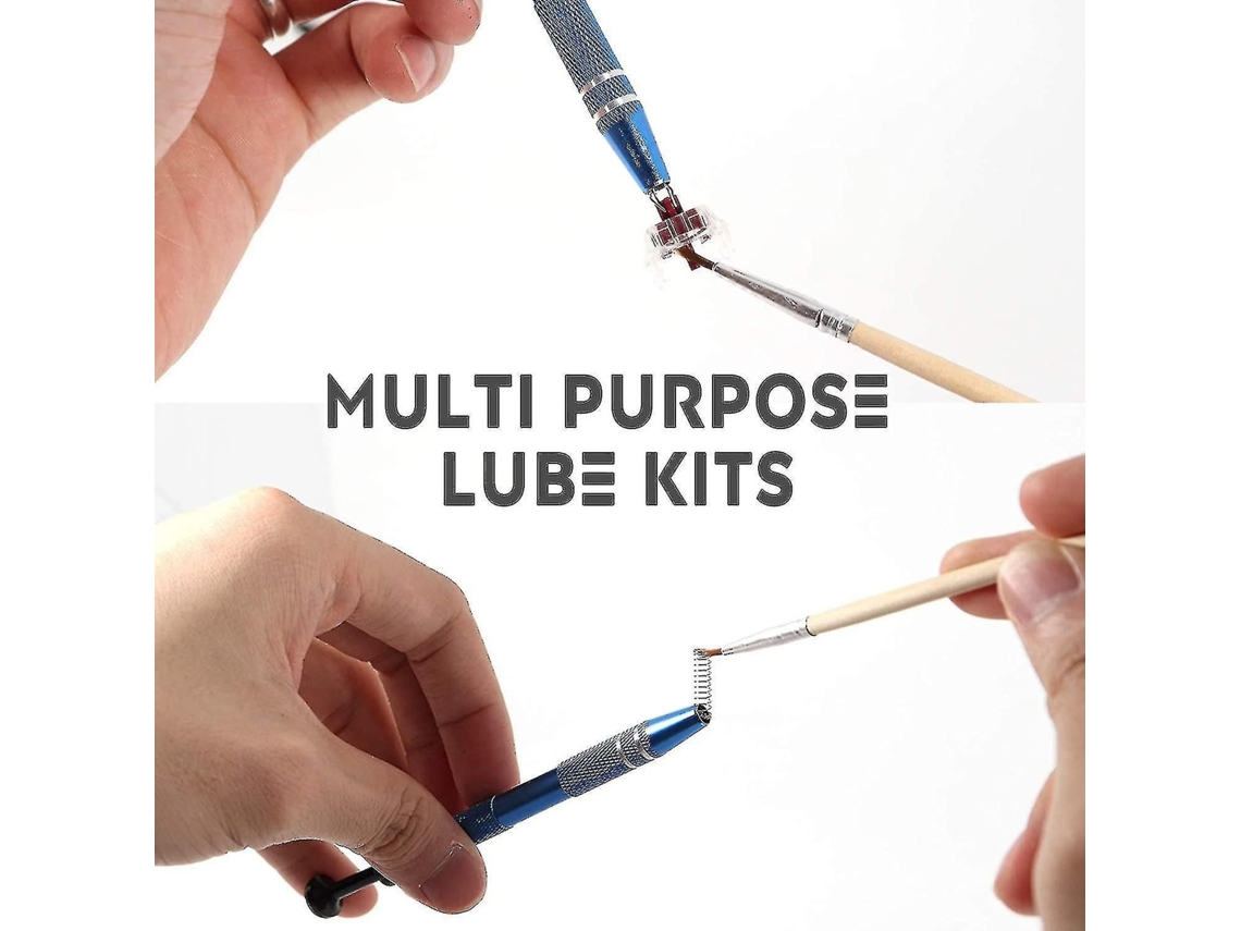 Kit de limpieza y lubricación de teclados con 4 piezas, compatible con teclados ELECTVAULT1