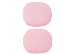 Capa Protetora De Silicone Para Fone De Ouvido Ios Earphone Max - Anti Poeira E Impacto - Rosa