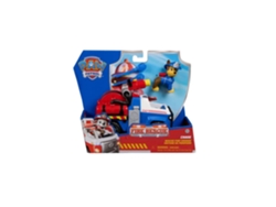 Figura Spinmaster de Chase Vehicles 2 Projectiles para niños de 3 años, bomberos y rescate de Paw Patrol