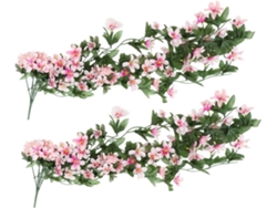 Flores De Lirio Artificiales Para Decoración Jardín, Adornos Seda, Pared Del Hogar Y Fiestas.