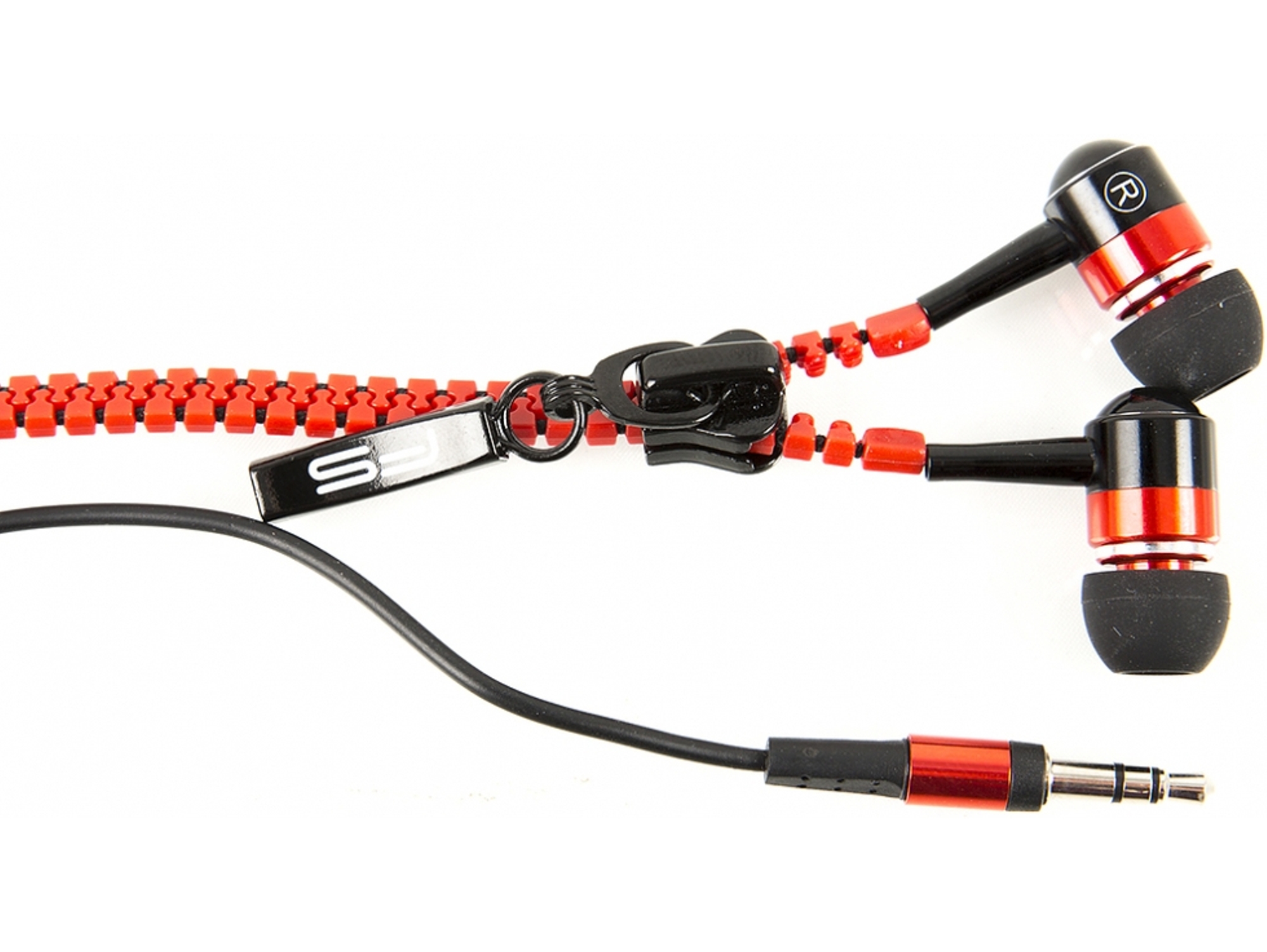 Auriculares con Cable OMEGA FH2111R (In Ear - Micrófono - Rojo)
