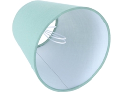 Lámpara De Mesa Con Clip De Tela Verde Oscuro En Pvc Lino, Accesorio Para Lámparas Domésticas