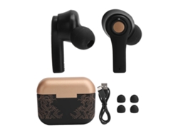 Fones De Ouvido Tws Bluetooth 5.3 Sem Fio Esportivos Com Microfone E Capa De Carregamento Ts-100