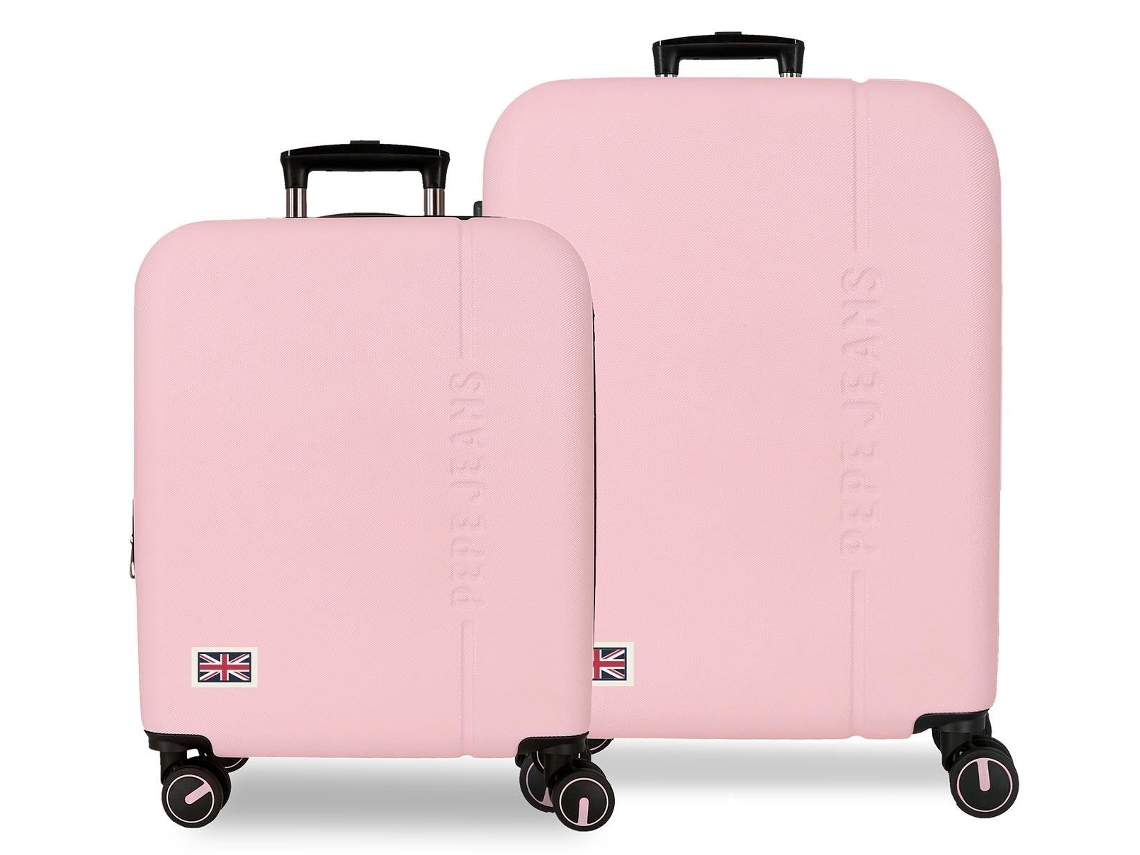 Juego de maletas PEPE JEANS Aris rosa claro (48x68x27cm 109l)