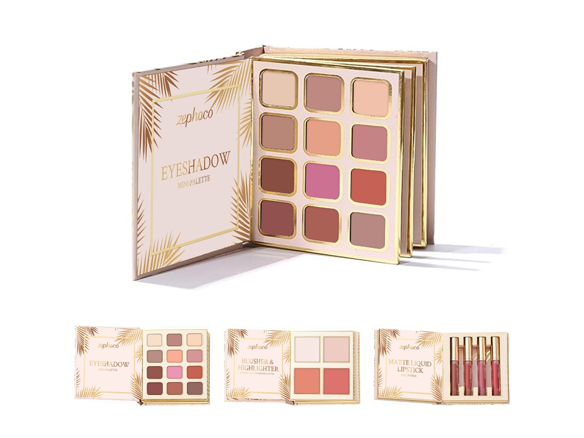 Kit completo de maquillaje Tropical Gold