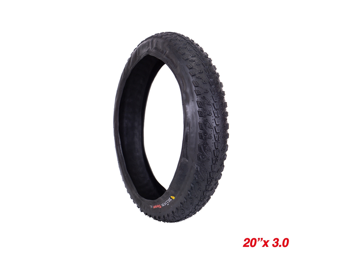 Neumático Plegable De 20x3,0 Pulgadas Para Bicicleta Fat Bike, De Goma, Para Nieve, Playa, Repuesto, Resistente A Hurones.