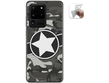 Carcasa Samsung Galaxy S20 Ultra TUMUNDOSMARTPHONE Camuflaje 02 Multicolor