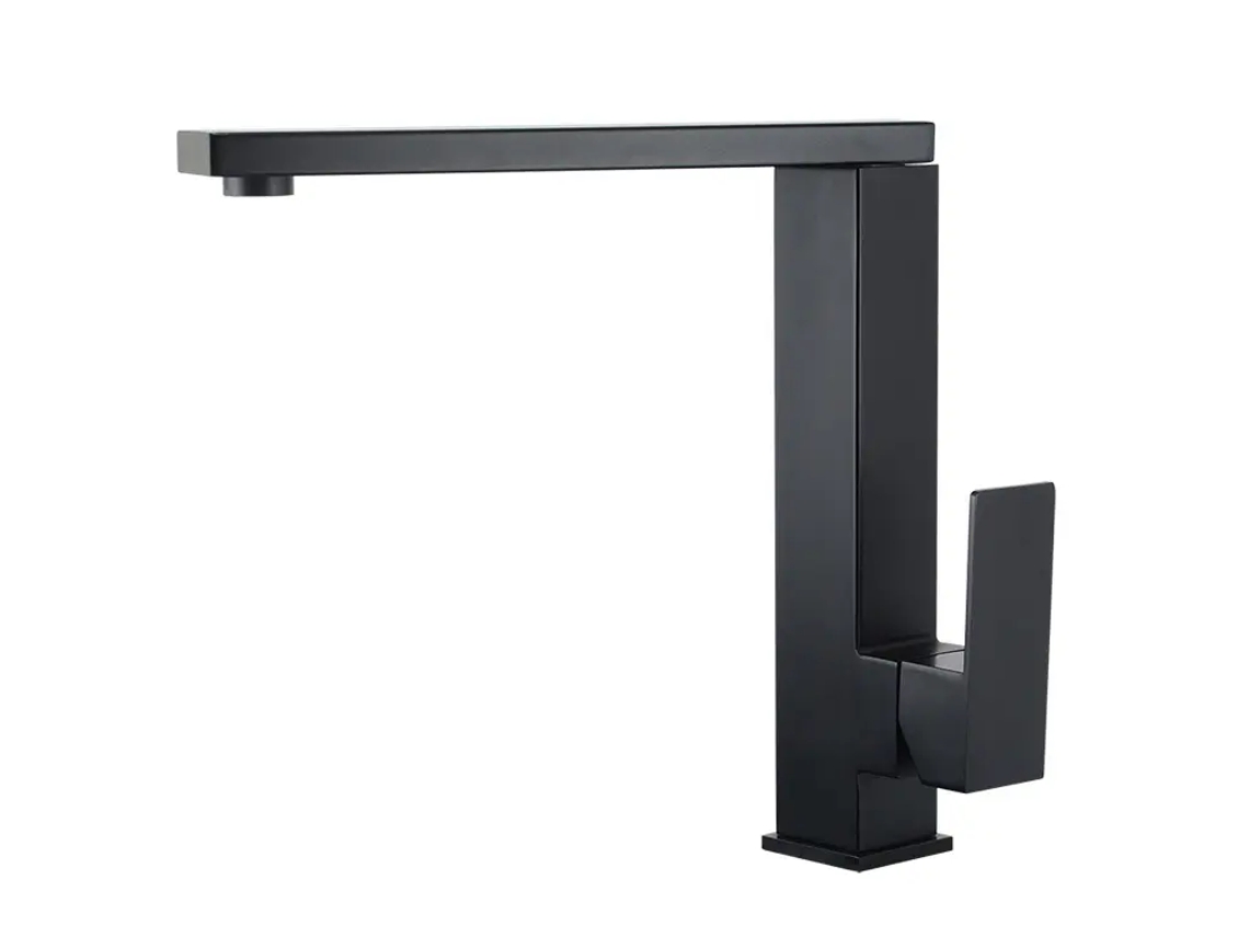 Grifo Elevado 018 En Latón Negro