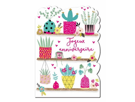 Tarjeta doble RACHEL ELLEN DESIGNS Les Delices