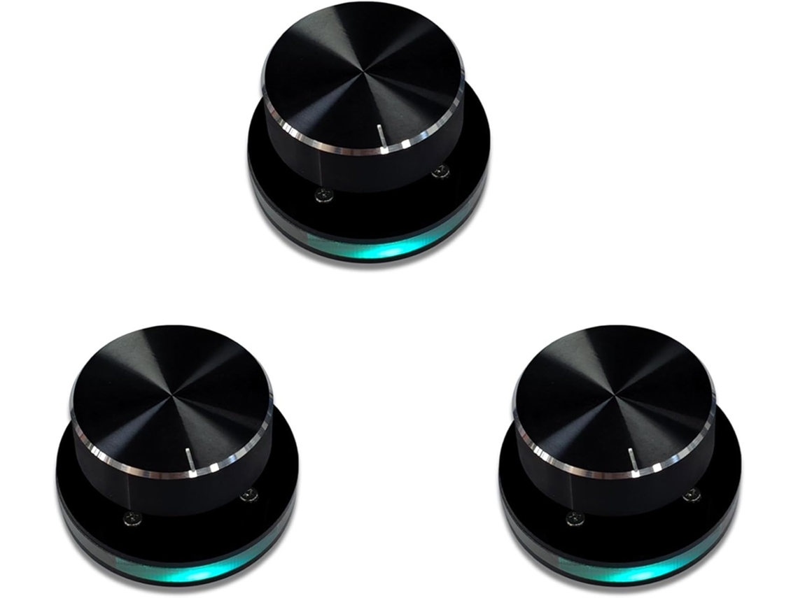 Controlador De Volumen Usb Ajustable 3x Para Computadora Con Soporte De Teclas