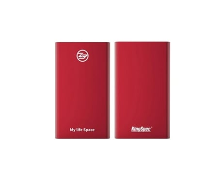 Disco Duro Externo SSD SLOWMOOSE Tipo-C para Portátil y PC (Rojo - 256 GB)